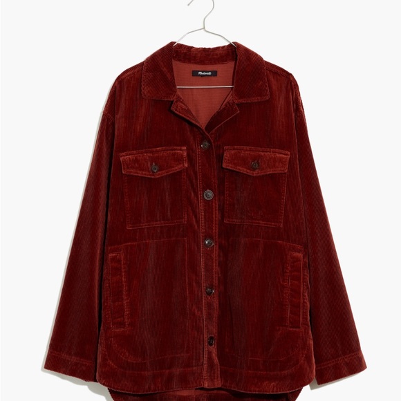 Madewell Corduroy Yorkway Shirt-Jacket - Picture 3 of 5